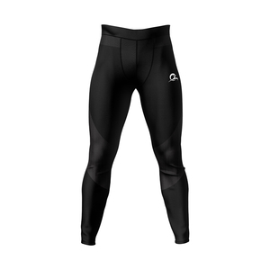 Mens High Stretch Breathable Anti-UV Compression <b>Leggings</b> with Elastic Waist Polyester for Fitness Training <b>Activewear</b> - Product Image 3
