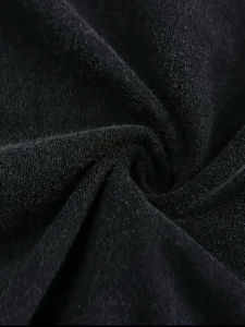 High Quality Men's Acid Washed <b>Shirts</b> Breathable Cotton Custom Logo Style <b>Black</b> Acid Wash With Around Neck Men's <b>T</b>-<b>shirts</b> - Product Image 5