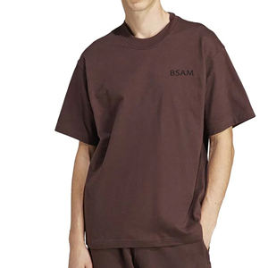 T-shirts surdimensionnés 100 % coton respirant 220 GSM, personnalisables, imprimés, unis, écologiques, grandes tailles, vêtements pour hommes - Product Image 2