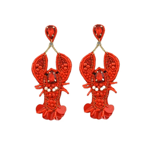Pendientes bordados a mano con cuentas de semillas de la mejor calidad para niñas, al mejor precio desde India. - Product Image 1