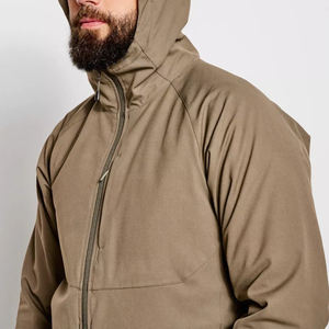 Chaqueta Cortavientos Impermeable con Cuello Alto, Logotipo Frontal, Diseño Único para Caza de Aves, Transpirable, para Deportes de Caza, OEM - Product Image 4