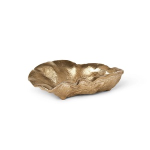 Plateau à huîtres en acier inoxydable avec forme personnalisée et couleur métal doré plateau à huîtres design premium utilisé à bas prix - Product Image 5