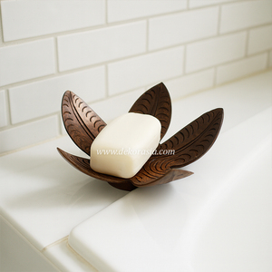 Porte-savon en coquille de noix de coco naturel durable Accessoires de salle de bain d'hôtel écologiques pour le stockage du savon - Product Image 6