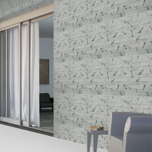 AZULEJOS DE PARED DE CERÁMICA IMPRESOS DIGITALMENTE 300X450MM Hawaii-04 azulejo de pared de cerámica de elevación de alta profundidad de color blanco - Product Image 2