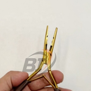 BEAUTIVIA Pince à extensions capillaires multifonction en acier inoxydable entièrement incurvée de haute qualité avec logo personnalisé pour le coiffage - Product Image 5