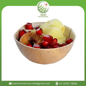 Bols de service à feuilles rondes profondes biodégradables écologiques de qualité supérieure pour la restauration et les fêtes pour le service de nourriture de mariage - Product Image 2