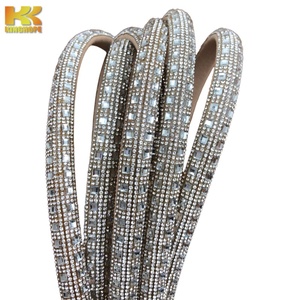 Kinghope - Cuerda Decorativa de Cristal con Diamantes de Imitación 3D para Sandalias de Mujer - Product Image 1
