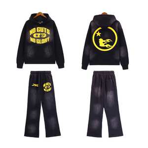 Tenue tendance au design unique Survêtement à broderie en Offre Spéciale Nouveautés Meilleur article Survêtement unisexe vintage - Product Image 4