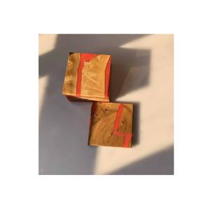 Wooden and Resin Coaster With Holder Resin <b>Beer</b> Coaster for Green Color with square Shape and at Best Price - Product Image 2