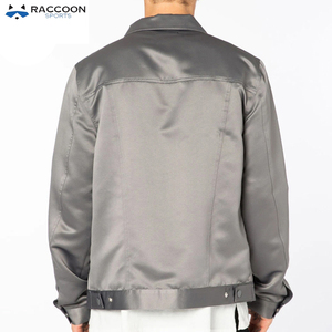 Meilleure taille veste en satin pour hommes résistant au soleil élégante nouveauté par raton laveur sport toile épaisse pour vêtements d'hiver - Product Image 3