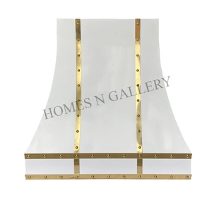 Campana Extractora de Acero Inoxidable para Cocina, Diseño Personalizado, Hecha a Mano, Montada en la Pared, para Isla de Cocina - Product Image 4