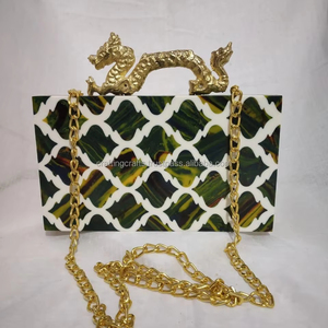 ภาพวาดเรซิ่นสีขาวทำมือที่มีคุณภาพส่งออกสง่างามการออกแบบที่ประณีตเพื่อดึงดูดทั่วโลก - Product Image 4