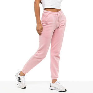 <b>Women's</b> Oversized <b>Flared</b> Sweatpants Colorblocked Wide Leg <b>Jogger</b> Casual Hip Hop Style Customizable Wholesale Winter Fleece Pants - Product Image 1