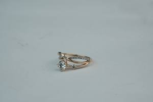 Anillo de moissanita de diamante cultivado en laboratorio de lujo corte redondo VS1 claridad IGI SGL certificado Oro rosa oro plata exportación al por mayor - Product Image 3