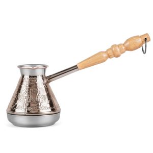 High Quality Brass Coffee Pot Offering Heat Retention Balanced Pouring Reliable Brewing Control for Enthusiasts Luxury Design - Product Image 2