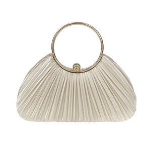 Nuevo Bolso de Mano de Diseño para Mujer, Marca de Lujo, Plisado, para Eventos Nocturnos, de Alta Calidad, Tipo Clutch - Product Image 6