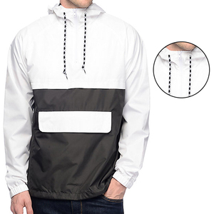 Veste coupe-vent à logo personnalisé de meilleur style hip-hop pour unisexe, veste imperméable ou coupe-vent de meilleure vente - Product Image 3