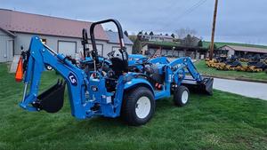 Tracteur agricole compact LS MT225S de haute qualité pour moteur 20 CV 4x4, avec boîte de vitesses, roulement, moteur, chargeur frontal et rétrocaveuse – Livraison rapide - Product Image 2