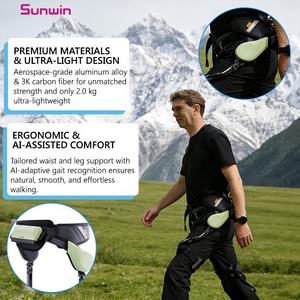 Exosquelette électrique léger SUNWIN 2 kg en fibre de carbone avec intelligence artificielle pour la marche, l'alpinisme et l'assistance extérieure - Product Image 6