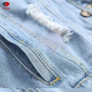 Chaqueta Vaquera Personalizada Ryan Pro Gear para Hombre, Cierre de Botones, Tela Transpirable con Logotipo Personalizado - Product Image 5