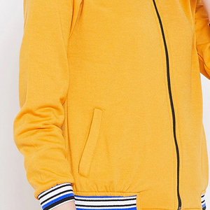 Chaquetas de bombardero para mujer superventas, diseño a prueba de viento ecológico, forro de algodón de alta calidad, carcasa de lana/poliéster cómoda - Product Image 5