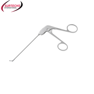 Ciseaux d'arthoscopie manuels du genou Surtechs Conception de crochet chirurgical en acier inoxydable à angle de 60 degrés - Product Image 2