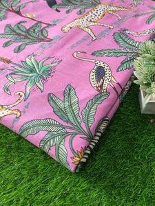 เสื้อคลุมอาบน้ำทรงหลวมพิมพ์ลายป่าสำหรับผู้หญิงชุดคลุมอาบน้ำแบบ caftan ทำจากผ้าร่อนเร่น้ำหนักเบาสำหรับเด็กผู้หญิงและงานฝีมือของเด็ก - Product Image 4