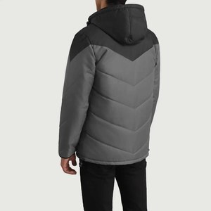 Chaqueta acolchada para hombre diseñada para líneas de ropa de invierno y ropa de calle que proporciona opciones de fabricación y marca de logotipo personalizado OEM - Product Image 5