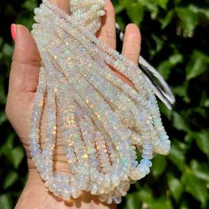 Cuentas de Ópalo de Rajastán, Naturales, Lisas, de 3-4 mm, Forma Redonda, Calidad Media, Precio al por Mayor, Cuentas de Gemas Mehrajudin - Product Image 6