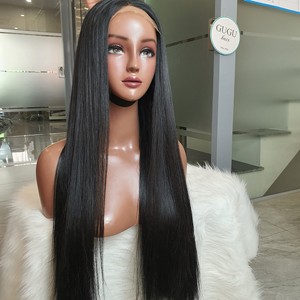 Perruque à fermeture en dentelle HD 100% cheveux humains Remy vietnamiens, ondulations profondes lâches, 10-30 pouces, double trame cousue à la machine - Product Image 1