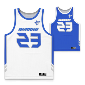 Drazen Petrovic Brooklyn Throwback <b>Basketball</b> <b>Jerseys</b> 3 Stitched American Sport <b>Retro</b> Classics <b>Jersey</b> - Royal - Product Image 5