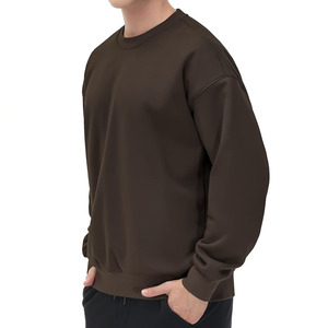 Sudadera de tela suave personalizada, diseño de logotipo personalizado, ropa deportiva básica, mezcla de algodón, sudadera transpirable para hombre - Product Image 4