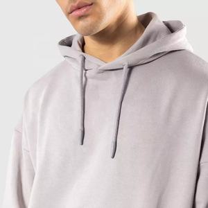 Custom New <b>Workout</b> Pullover Comfortable Solid Color Front Pocket High Quality <b>Hoodies</b> for Men - Product Image 4