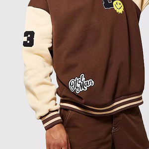 Venta al por mayor de fábrica Sudadera con capucha para hombre 80% Algodón Elegante estampado Atlético XS Tamaño Precio bajo Ropa térmica hombres sudaderas con capucha - Product Image 2