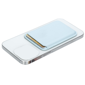 Portacarte portafoglio magnetico in pelle PU MagSafe per <span class=keywords><strong>iPhone</strong></span> 15 <span class=keywords><strong>14</strong></span> 16 13 12 <span class=keywords><strong>Pro</strong></span> <span class=keywords><strong>Max</strong></span> Mini Plus custodia per slot per schede animate IPad - Product Image 5