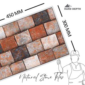 Carreaux de revêtement mural modernes en céramique imperméable 30x45 cm Carreaux extérieurs 300x450mm 12x18 pouces Porcelanato hauts murs extérieurs - Product Image 1