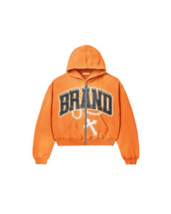 2025 Nueva Sudadera con capucha de mujer con cremallera completa de talla grande hecha a medida de alta calidad últimos diseños sudaderas con capucha de Color sólido para mujer - Product Image 5