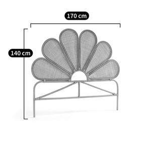 Tablero de cabeza de ratán hecho a mano de alta calidad para decoración de dormitorio de lujo al por mayor - Product Image 6