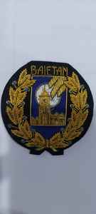 Insignias de wok bordadas a mano, parches de emblemas de poliéster con técnicas tejidas de alambre de lingotes para etiquetas de ropa - Product Image 6