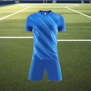 Wholesale Custom Soccer Jerseys <b>Shirts</b> Personalized Name/Number/Logo Front Printing Short Summer 100% <b>Polyester</b> Mesh Quick Dry - Product Image 1