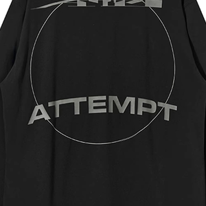 T-shirt en coton double couche de style streetwear pour hommes avec un design imprimé personnalisé T-shirts double couche - Product Image 6