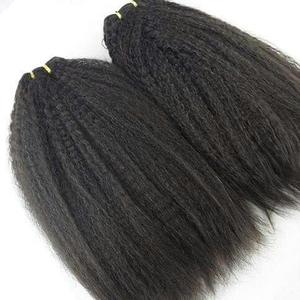 Haute qualité 100% naturel noir vietnamien Extensions de cheveux humains tissage de cheveux crépus Style droit longueurs 10 36 pouces peut être - Product Image 2
