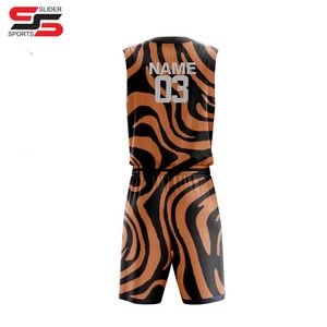 Uniforme de basket-ball fabriqué au Pakistan à un prix abordable Uniforme de basket-ball le plus vendu pour les jeunes - Product Image 2