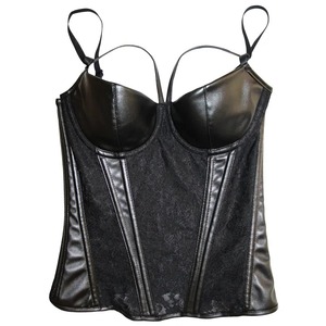Leather <b>Corsets</b> Plus Size Women <b>Body</b> <b>Shapers</b> <b>Corset</b> Wholesale Manufacturer From Pakistan - Product Image 3