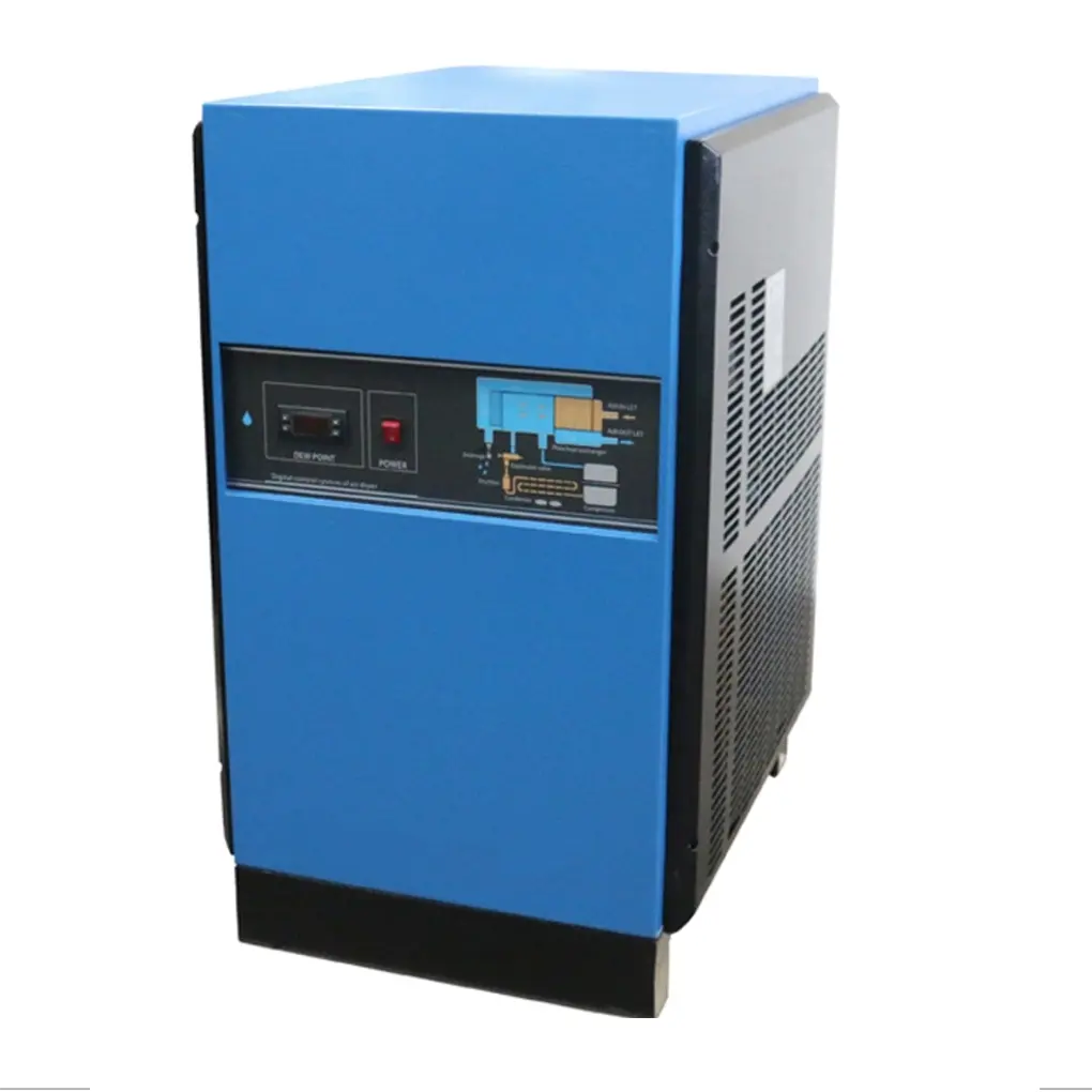 NEW DESIGN 1.2m3/min 16bar Screw Air Compressor Refrigerated AIR DRYER for laser cutting machine industry
