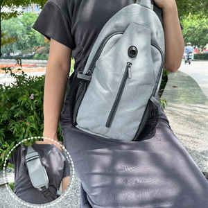 Qualité supérieure voyage grande capacité mode extérieure fronde nouvelle épaule cross body poitrine sac à bandoulière hommes sacs de messager - Product Image 4