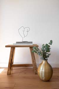 Maceta de Metal de estilo Vintage recubierta de oro, nueva última decoración del hogar, jarrón de precio al por mayor con diseño Floral - Product Image 6