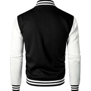 Blouson Bomber Unisexe Professionnel Personnalisé en Cuir Léger Hiver Style Urbain Imprimé Baseball Lycée Hommes Femmes - Product Image 6