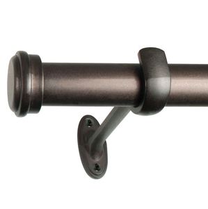 Professional <b>Curtain</b> Rod with Bracket Metal Silver for Home Decor Window <b>Curtain</b> Rod Accessories Room Bathroom Living Room Hotel - Product Image 6