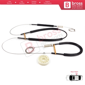 Kit de réparation de lève-vitre électrique arrière droit BWR5165 pour Q7 MK1 4L 4LB 2006-2015 SUV 5 portes 4L0839462 - Product Image 3